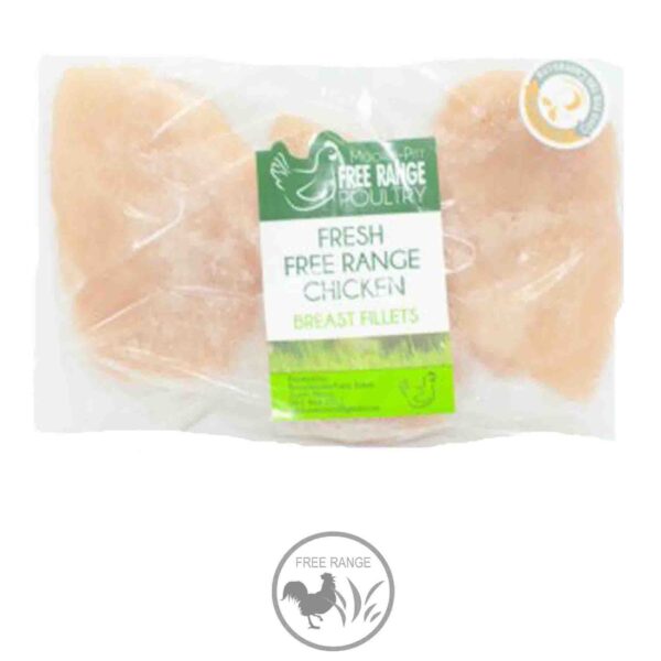 Chicken Breast Fillets (semi-frozen)(3 per pack)