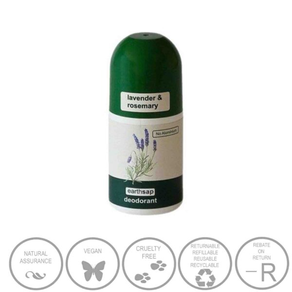 Earthsap Deodorant (Lavender and Rosemary) (50ml)