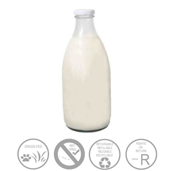 Farm Milk (Premium Cream)(1L)(incl. glass bottle deposit) *Max 4