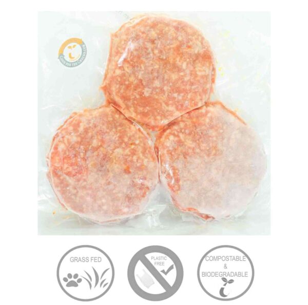 Burger Patties (100% pure)(frozen)(4)