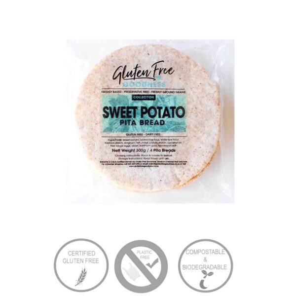 Pita Bread (Sweet Potato) (Gluten free) (4)